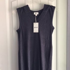 NWT Pact Women’s Organic Airplane Tank Dress size small